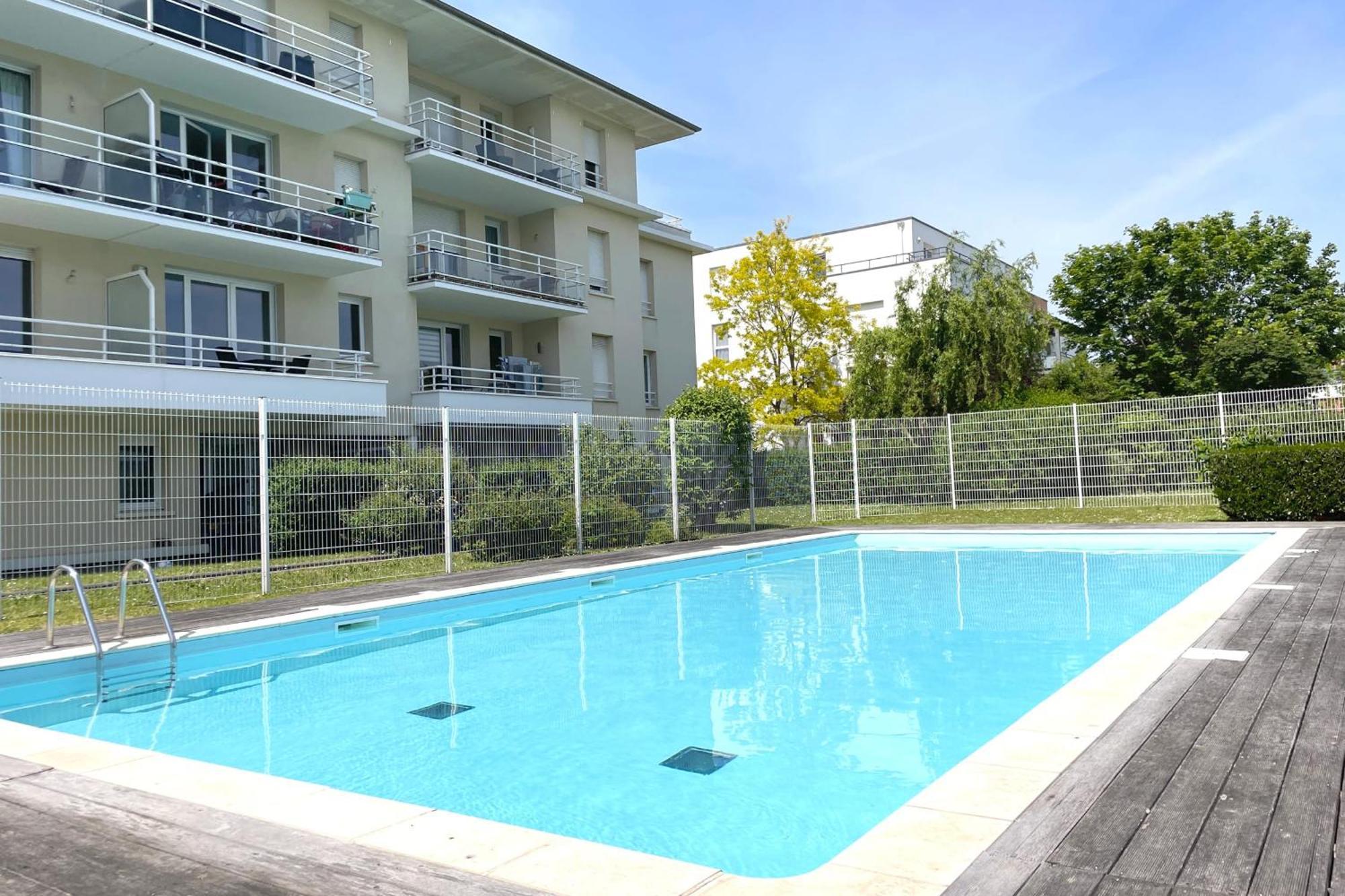 Le Rooftop - Terrasse - Parking - Piscine Caen Ngoại thất bức ảnh